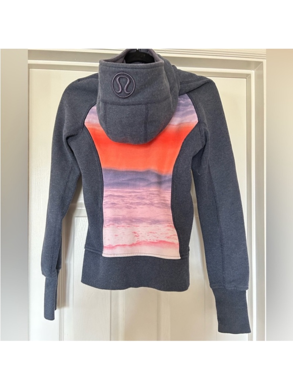 Lululemon Blue Scuba Hoodie, Size 6, Vintage, GUC